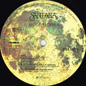 Santana, Moonflower - LP: imagen 5