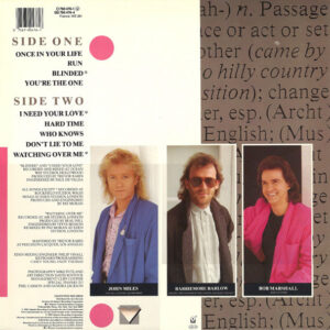 John Miles Band, Transition - LP: imagen 2
