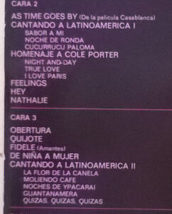 Julio Iglesias, En Concierto - LP: imagen 10