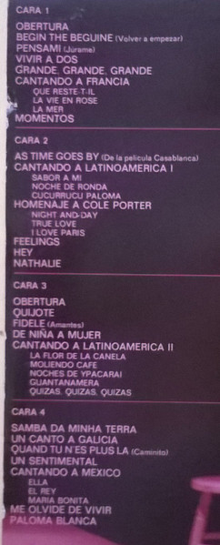 Julio Iglesias, En Concierto - LP