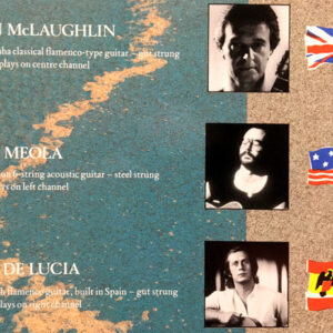 John McLaughlin, Al Di Meola, Paco De Lucía, Passion, Grace & Fire - LP: imagen 11