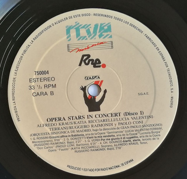 Various, Opera Stars In Concert - LP