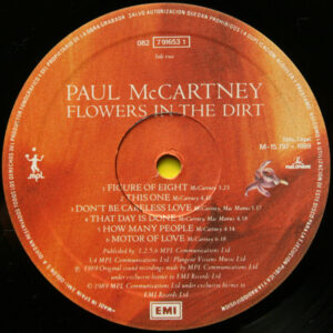 Paul McCartney, Flowers In The Dirt - LP: imagen 4
