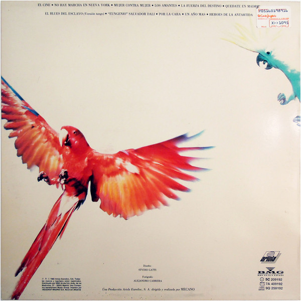 Mecano, Descanso Dominical - LP
