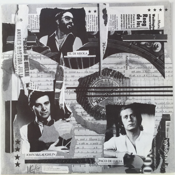 John McLaughlin, Al Di Meola, Paco De Lucía, Passion, Grace & Fire - LP