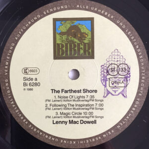 Lenny Mac Dowell, The Farthest Shore - LP: imagen 3