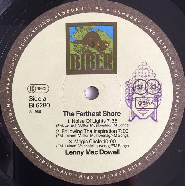 Lenny Mac Dowell, The Farthest Shore - LP