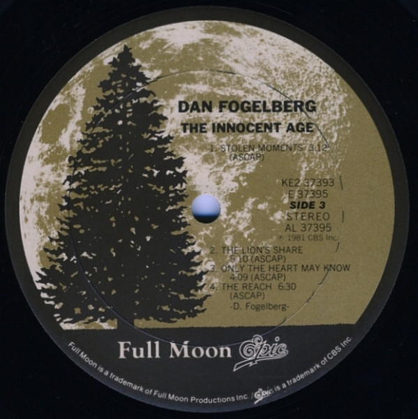 Dan Fogelberg, The Innocent Age - LP