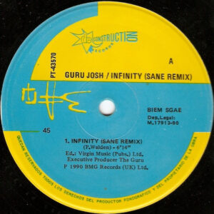Guru Josh, Infinity (The Remix) - Maxi Singles: imagen 3