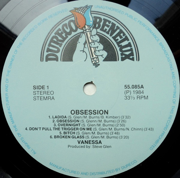 Vanessa, Obsession - LP