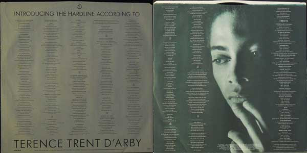 Terence Trent D'Arby, Introducing The Hardline According To Terence Trent D'Arby - LP