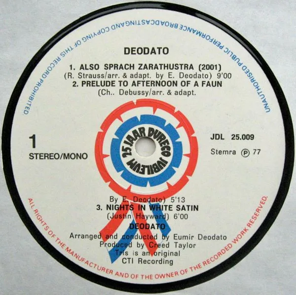 Vinilo: Deodato, The Best Of Deodato - LP