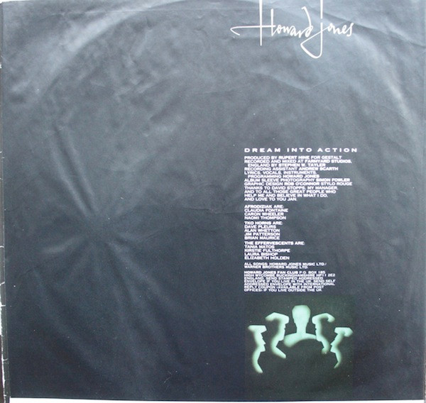 Howard Jones, Dream Into Action - LP