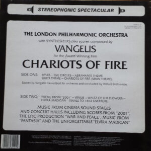 London Philharmonic Orchestra, Chariots Of Fire (And Other Award Winning Scores From T - LP: imagen 2