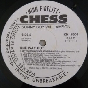 Sonny Boy Williamson, One Way Out - LP: imagen 2