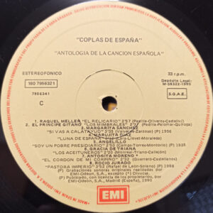 Various, Coplas De España - LP: imagen 5