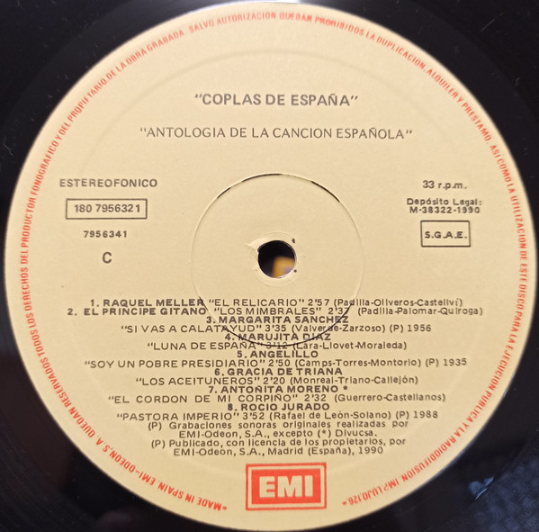 Various, Coplas De España - LP