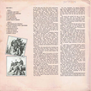 Bee Gees, The Bee Gees Bonanza (The Early Days) - LP: imagen 2
