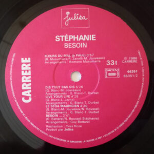 Stephanie, Besoin - LP: imagen 6