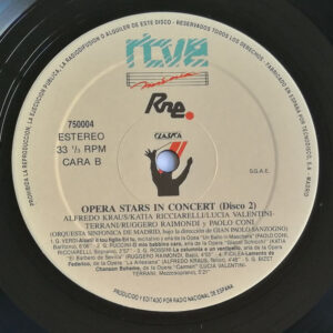 Various, Opera Stars In Concert - LP: imagen 8