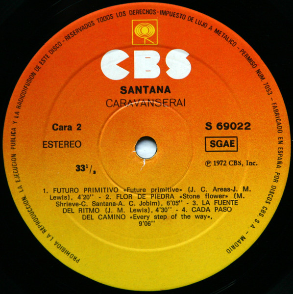 Santana, Caravanserai - LP