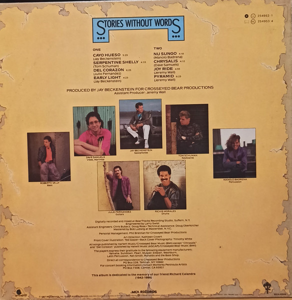 Spyro Gyra, Stories Without Words - LP