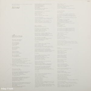 Simone, Amar - LP Album Stereo: imagen 5