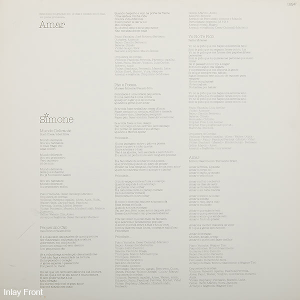 Simone, Amar - LP Album Stereo