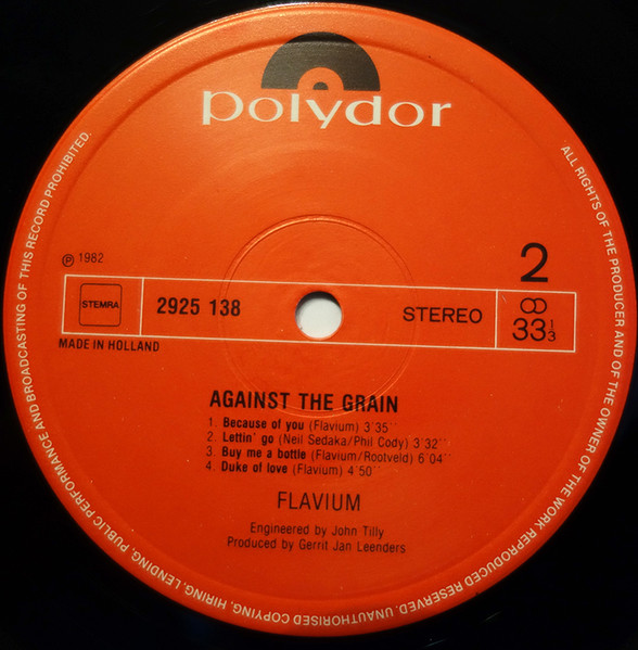 Flavium, Against The Grain - LP