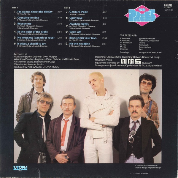 The Press, Press Here - LP