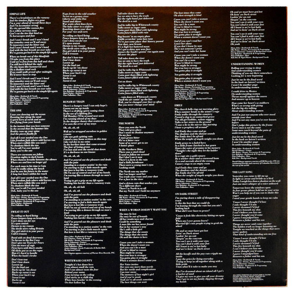 Elton John, The One - LP