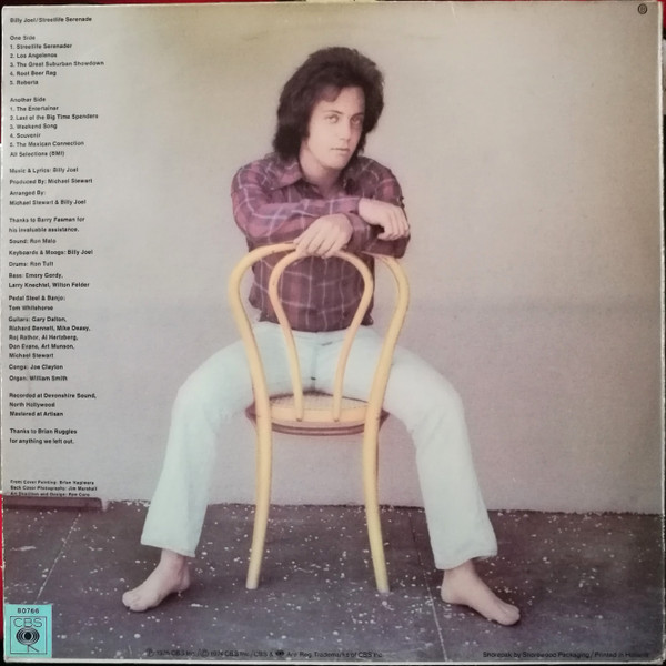 Billy Joel, Streetlife Serenade - LP