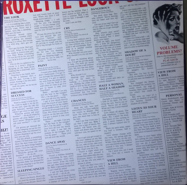 Roxette, Look Sharp! - LP