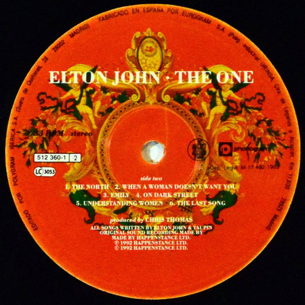Elton John, The One - LP
