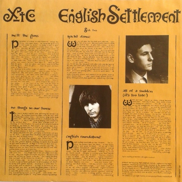 XTC, English Settlement - LP