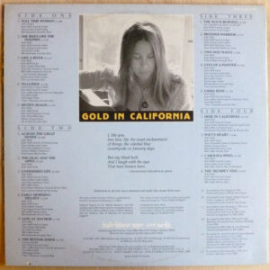 Kate Wolf, Gold In California - LP: imagen 4
