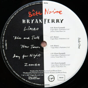 Bryan Ferry, Bête Noire - LP: imagen 3