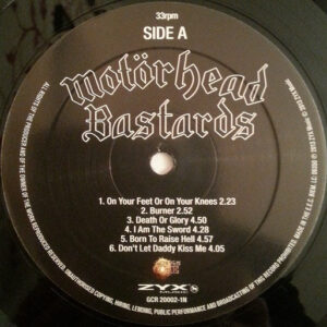 Motörhead, Bastards - LP: imagen 3