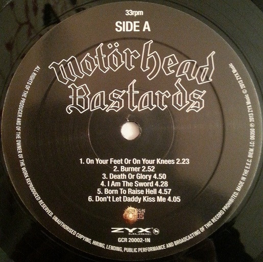 Motörhead, Bastards - LP