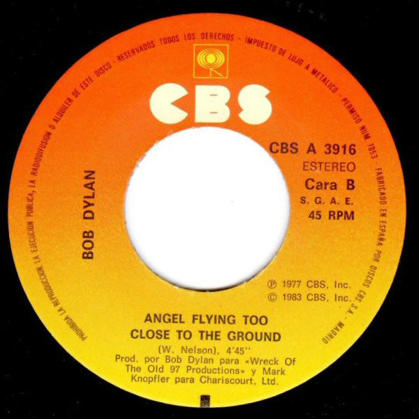 Bob Dylan, Union Sundown - Singles