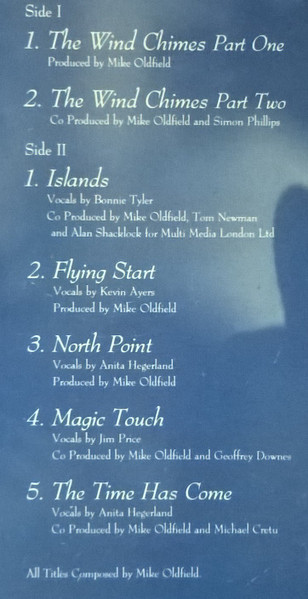 Mike Oldfield, Islands - LP
