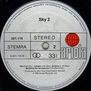 Sky, Sky 2 - LP Album Stereo: imagen 6