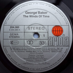 George Baker, The Winds Of Time - LP: imagen 3