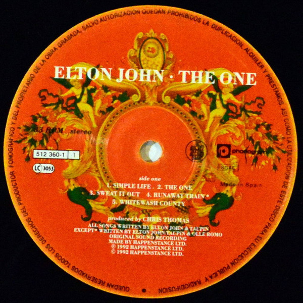 Elton John, The One - LP