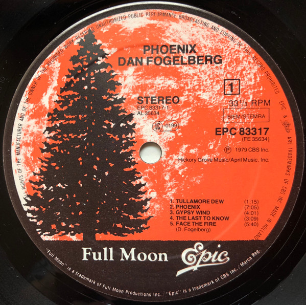 Dan Fogelberg, Phoenix - LP