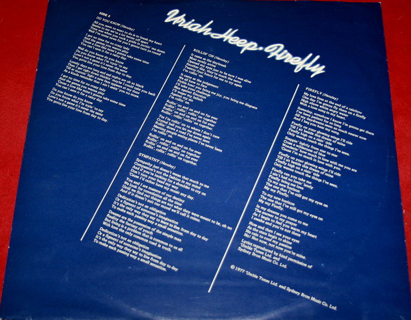 Uriah Heep, Firefly - LP