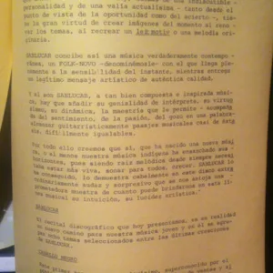 Manolo Sanlucar, Sanlucar - LP: imagen 8