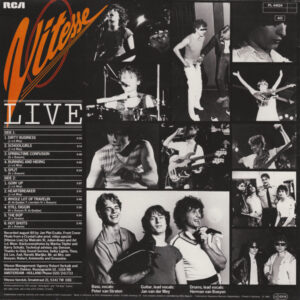 Vitesse, Live - LP Album Stereo: imagen 2