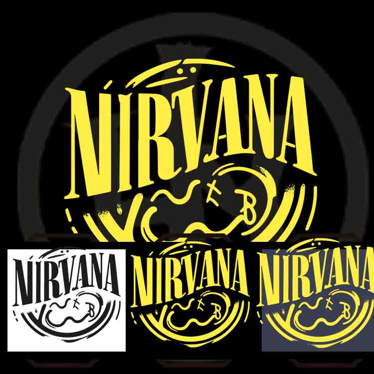 Nirvana Camiseta V-Neck