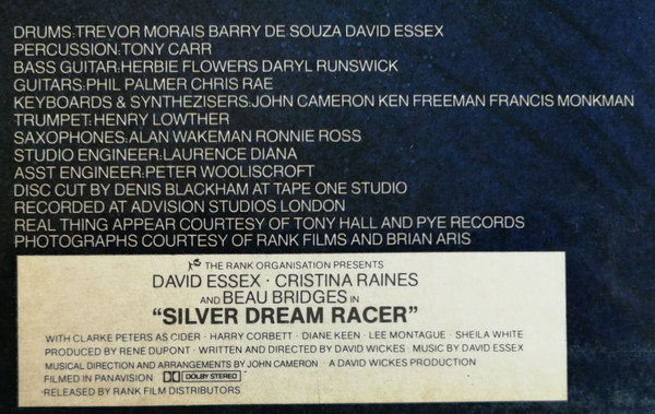 David Essex, Silver Dream Racer - LP